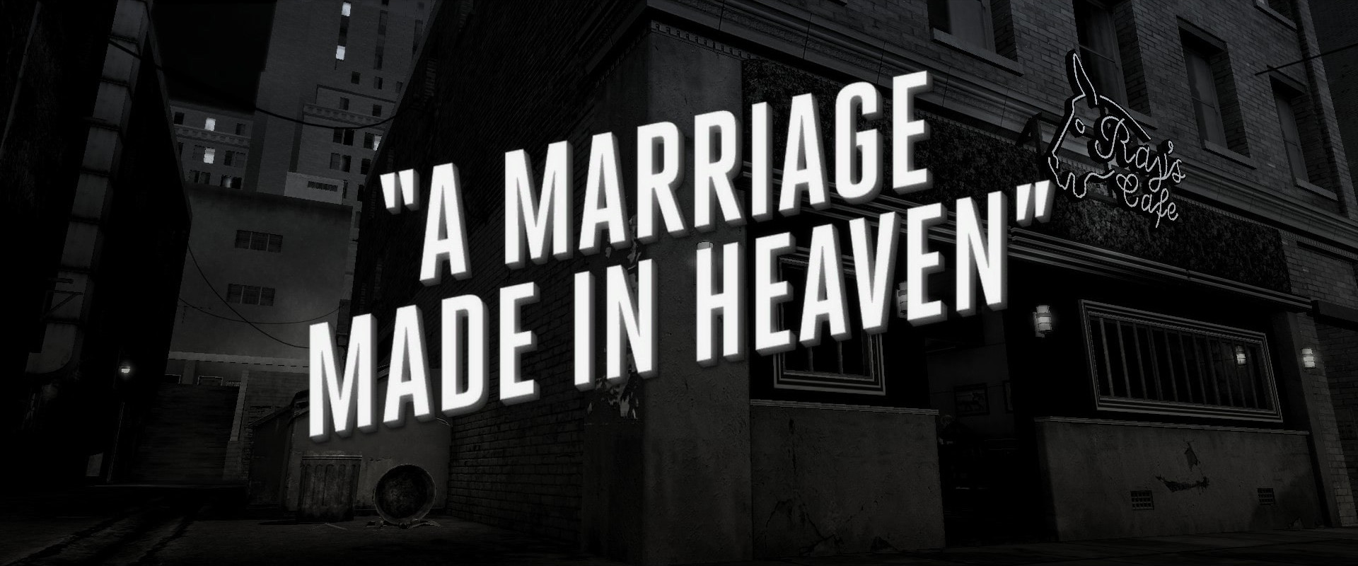 Title card for A Marriage Made in Heaven